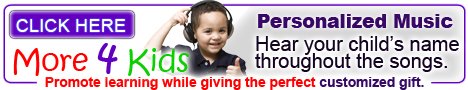 Click Here for Personalized Childrens Music and Books - a true keepsake...