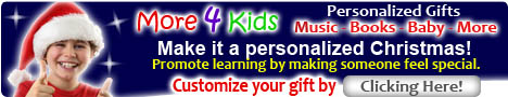 Click Here for Personalized Childrens Music and Books - a true keepsake...