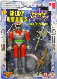 One of the lastest toy recalls - Galaxy Warriors by Henry Gordy