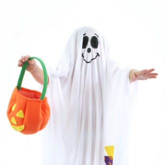 happy halloween - check out our little ghost this year