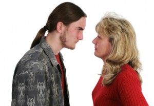 Mother Son Confrontation Mother and Son Argument