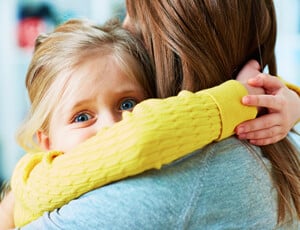 Creating a Bubble to Help Your Kids Cope 7 scared-child