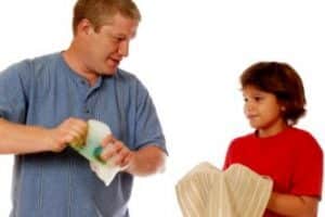 kids chores - doing dishes