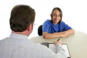 Teen Interviewing for Job