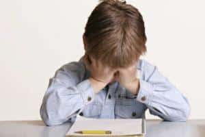 frustrated child