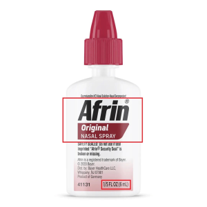 Recalls 6 Travel Size Afrin® Original Nasal Recall — What to Do
