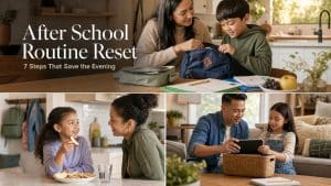 After School Routine Reset: 7 Steps That Save the Evening