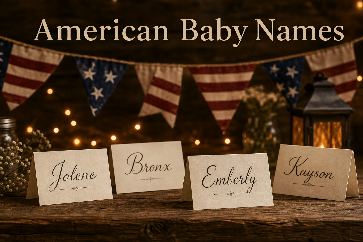 36 Beautiful American Baby Names & Their Meanings