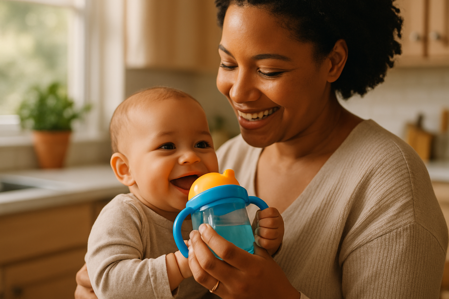 Introducing a Sippy Cup to Your Baby 7 Introducing a Sippy Cup to Your Baby
