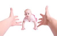 Baby Milestones - The First Year 6 baby crawling