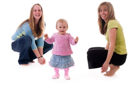 A Guide to Baby's First Milestones 7 baby walking