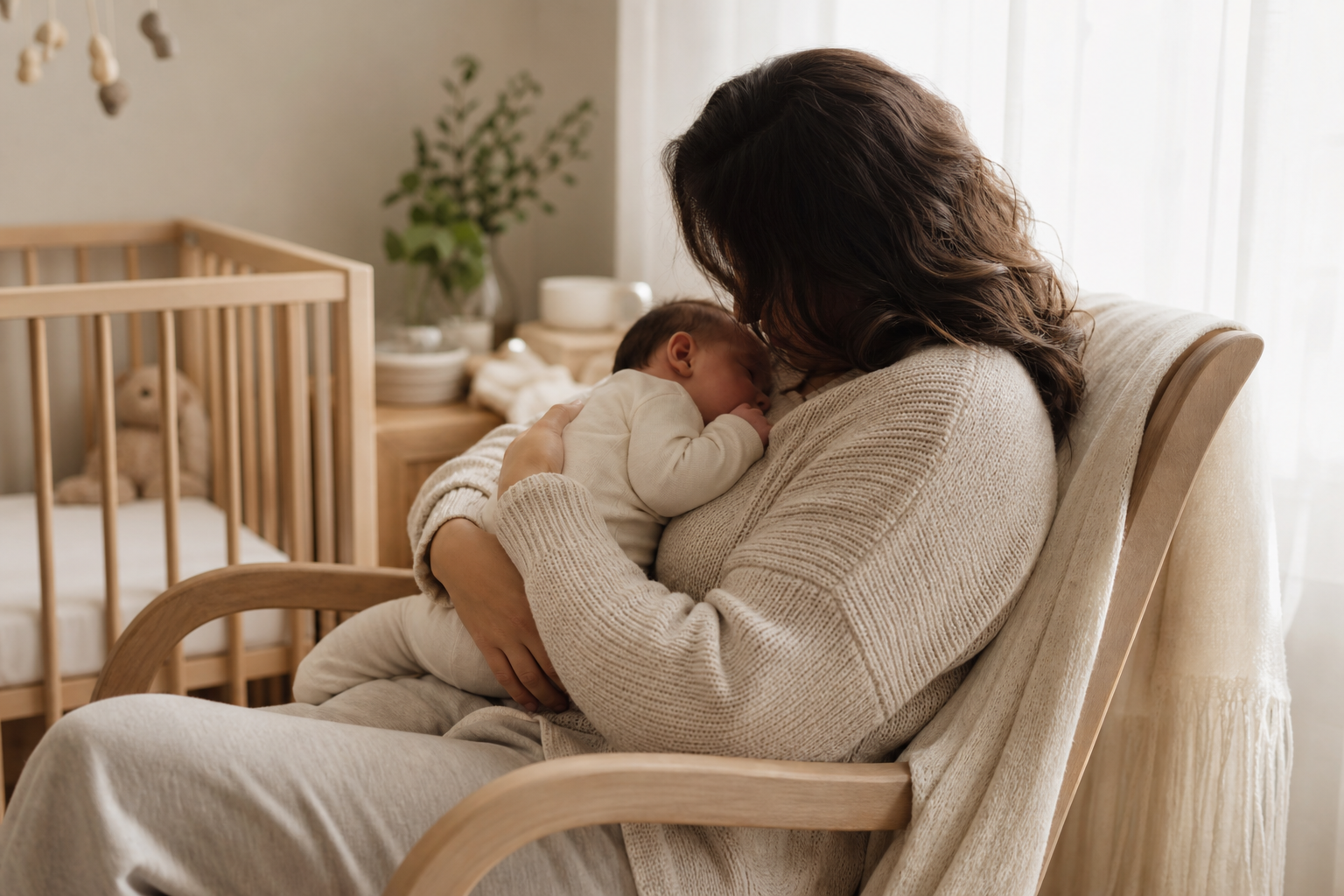 20 Tips for Bonding with Your Baby 17 bonding with your baby - parent and newborn sharing a loving moment in nursery