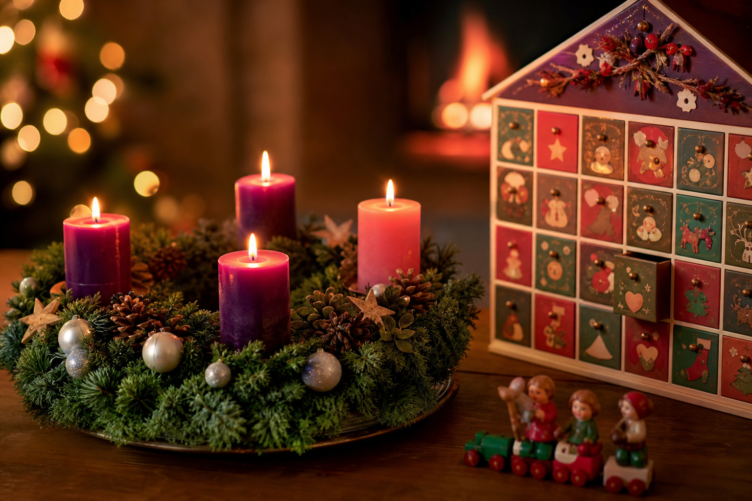 Celebrating Advent with Children 16 Advent for kids: a family advent wreath and calendar during the season