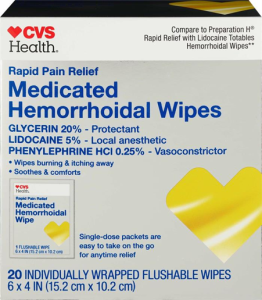CVS Health Medicated Hemorrhoidal Wipes Recall (2026)