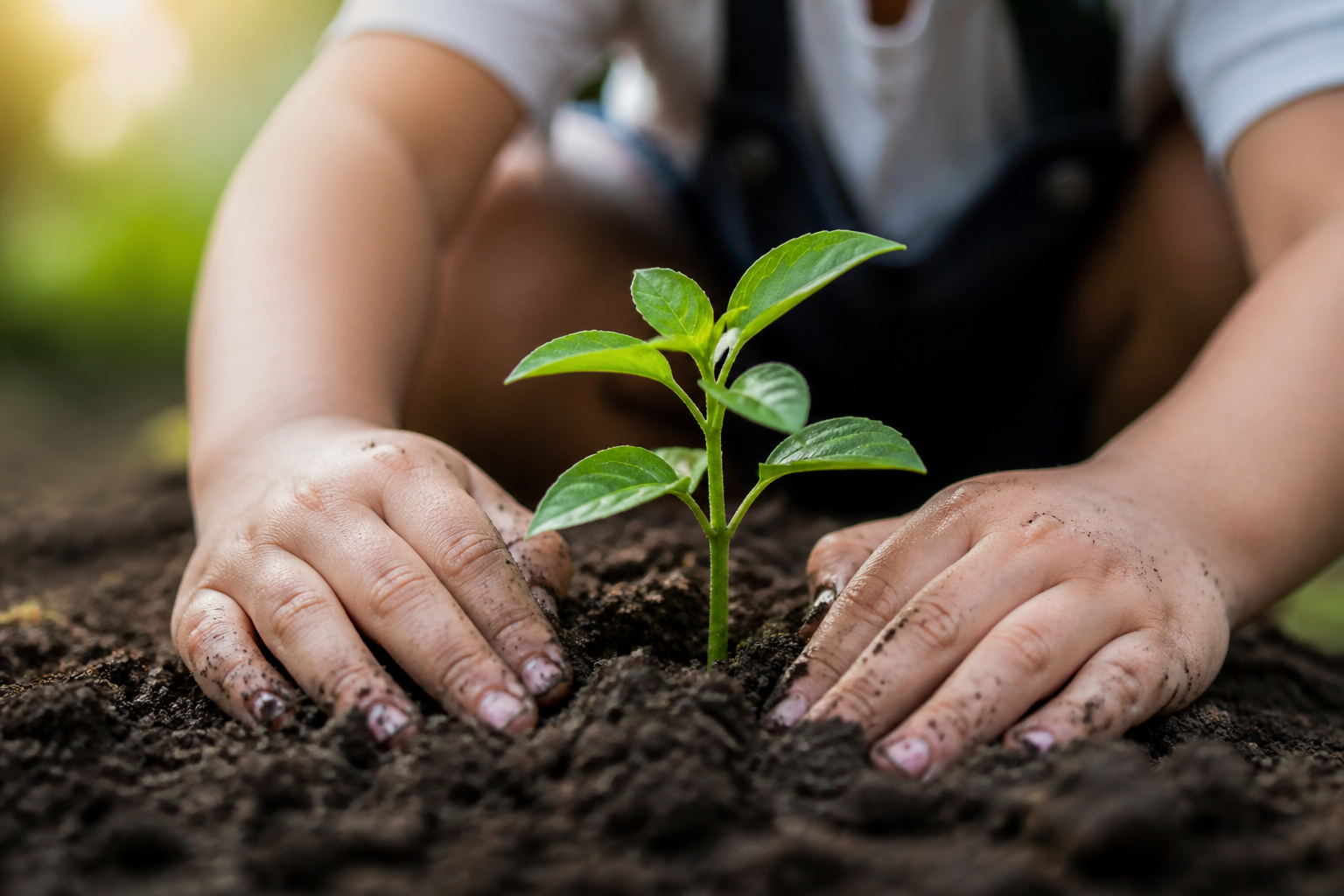 Help Teach Your Child The Importance Of Earth Day 17 Earth day for kids activity: a child planting a seedling in soil