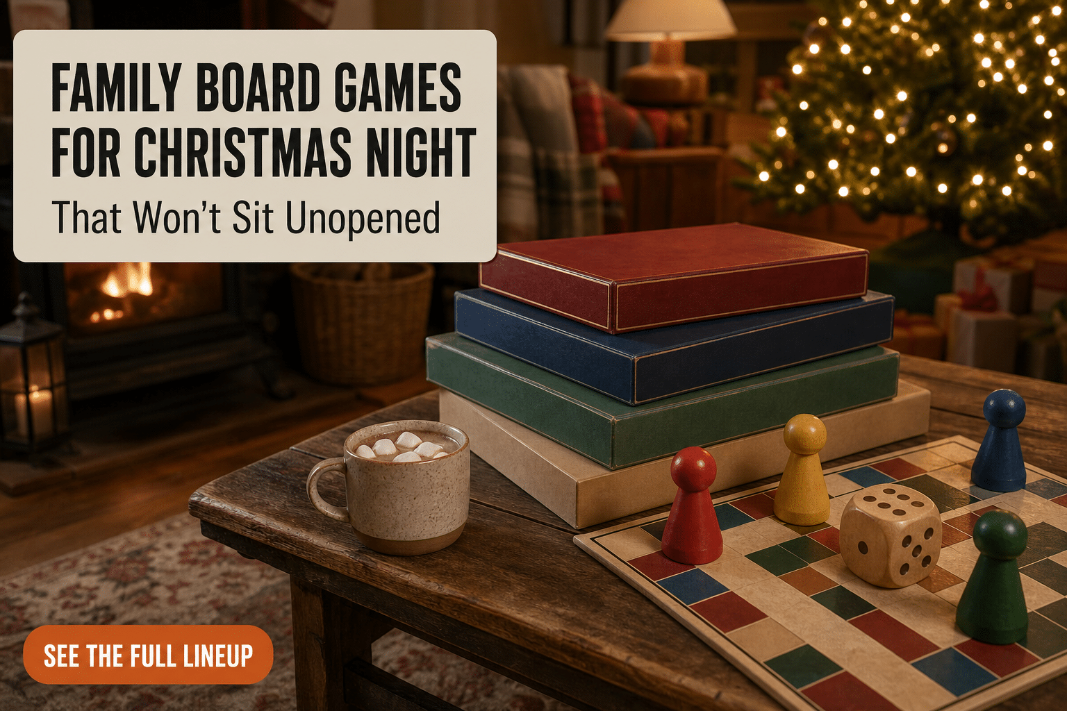 Family Board Games for Christmas Night That Won't Sit Unopened