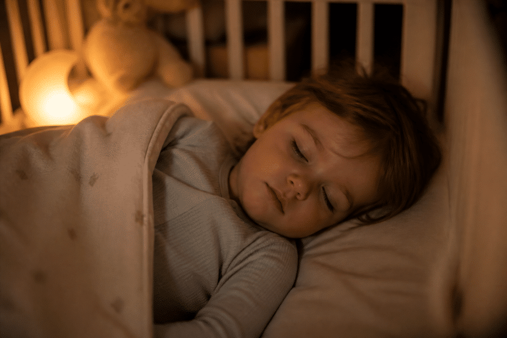 Peaceful sleeping toddler, toddler sleep tips