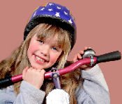 Bike Riding - A Great Way for a Family to Exercise Together 10 girl with her new bike