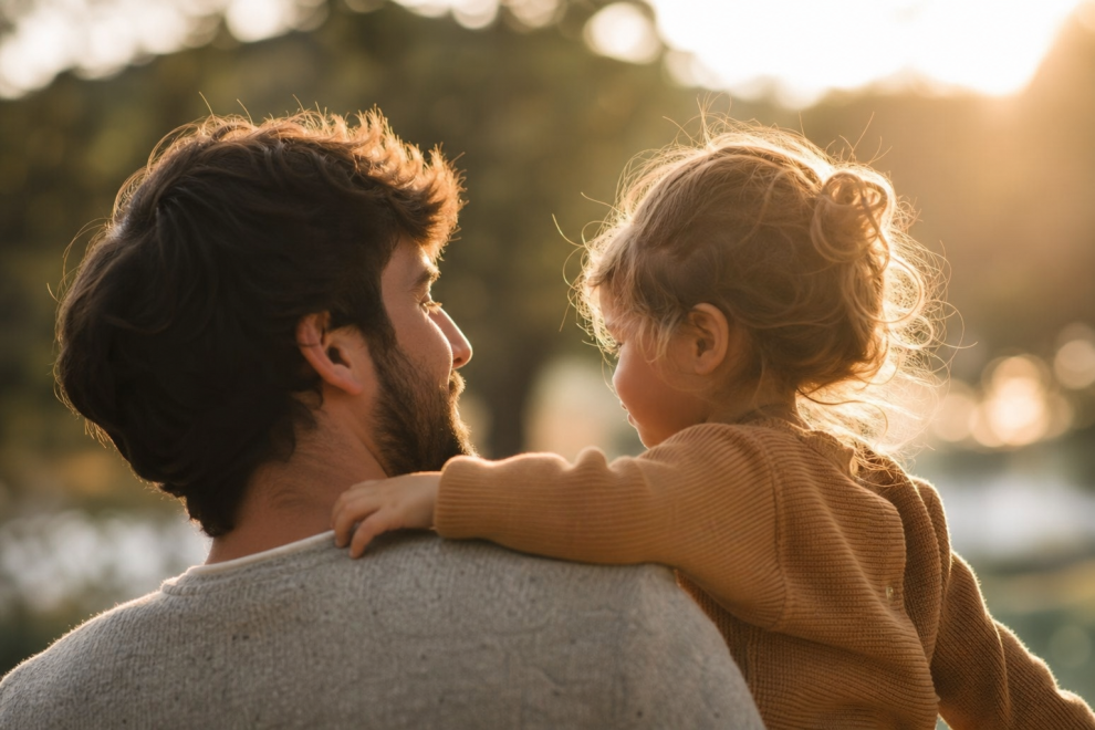 How Kids Inspire Parents and the Rest of Us 15 Inspiring parents finding joy in a quiet moment with their young child outdoors