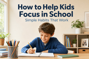 How to Help Kids Focus in School: Simple Habits That Work 7 How to Help Kids Focus in School: Simple Habits That Work