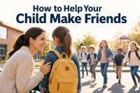 How to Help Your Child Make Friends: 9 Steps for a Shy or New Kid 1 how to help your child make friends on the first day at a new school