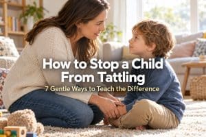 How to Stop a Child From Tattling: 7 Gentle Ways to Teach the Difference