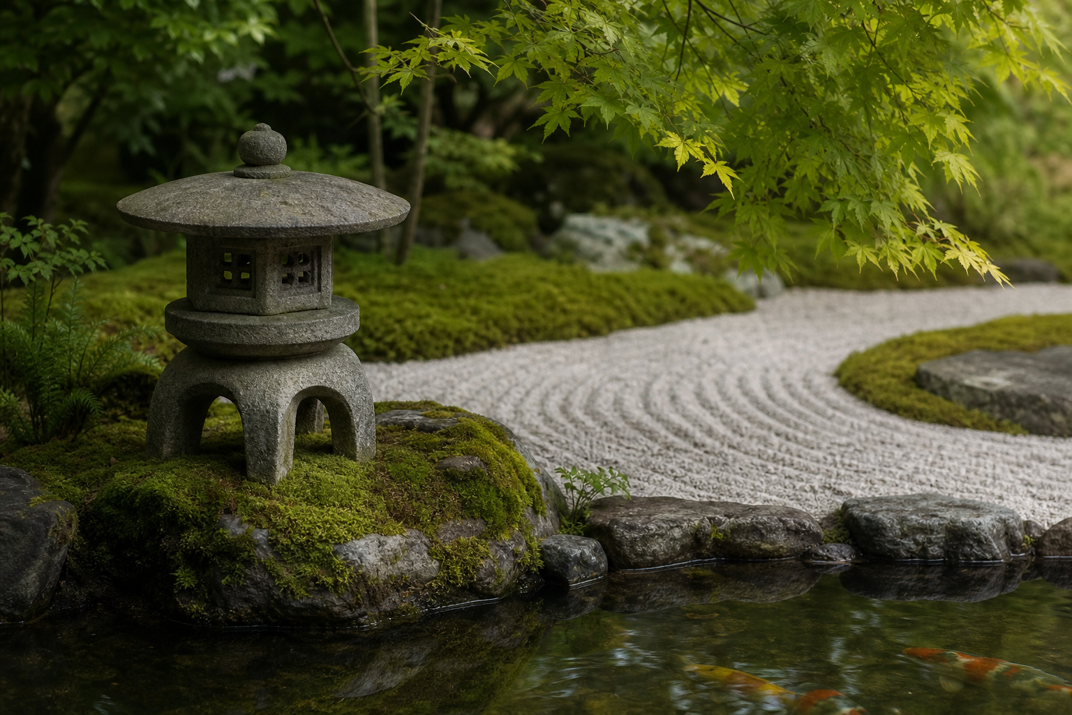 Japanese Boy Names: 60+ Strong Picks for Your Baby Boy 16 A peaceful Japanese garden — a calm setting for choosing Japanese boy names