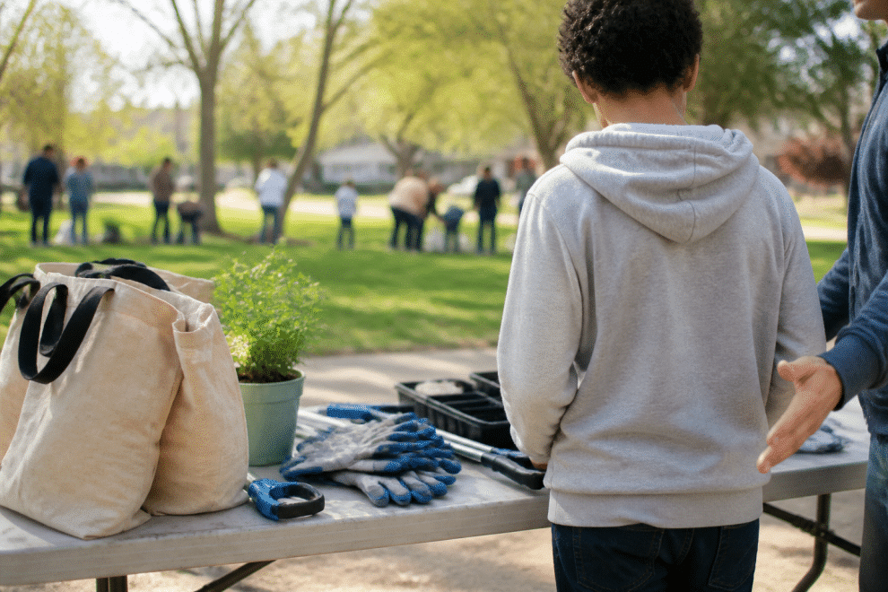 young people making a difference through community action
