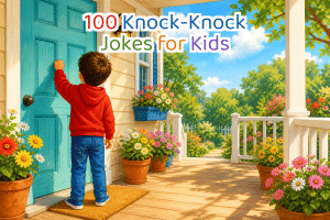 100 Knock Knock Jokes for Kids (That Actually Make Parents Laugh Too) 12 100 Knock Knock Jokes for Kids (That Actually Make Parents Laugh Too)