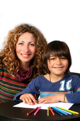 Essential Time Management Tips for the Homeschool Environment 8 stay at home mom homeschooling her son