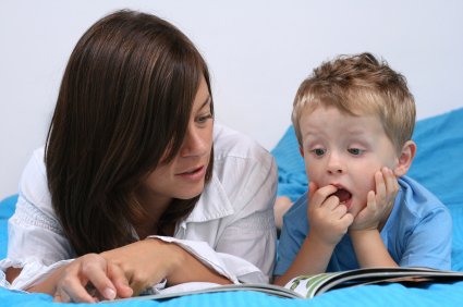 Helping Your Child Succeed At Reading 7 mom and son reading a story