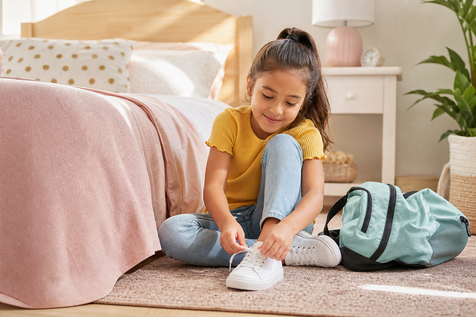 Let Them Soar: How to Help Your Kids Become Independent and Self-Reliant 17 Self reliant child handling a task on their own
