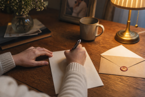 Writing a parent letter to a child as a gift of love