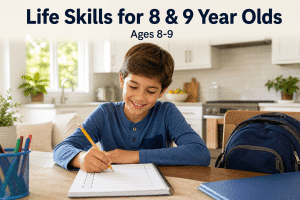 Life Skills for 8 and 9 Year Olds: Time Management, Cooking, and Real Responsibility 9 Life Skills for 8 and 9 Year Olds: Time Management, Cooking, and Real Responsibility