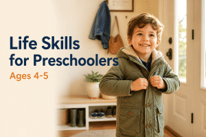 Life Skills for Preschoolers: What 4- and 5-Year-Olds Can Learn to Do on Their Own 7 Life Skills for Preschoolers: What 4- and 5-Year-Olds Can Learn to Do on Their Own