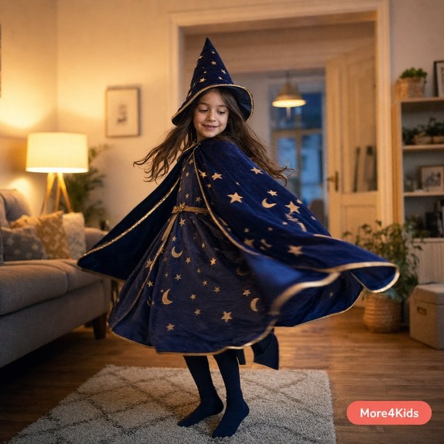 Halloween Costumes for Girls: This Year's Trends and the Fit Mistakes to Skip 16 Halloween costumes for girls: a girl twirling in her costume in a living room before trick-or-treating