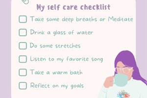 self-care plan for parents