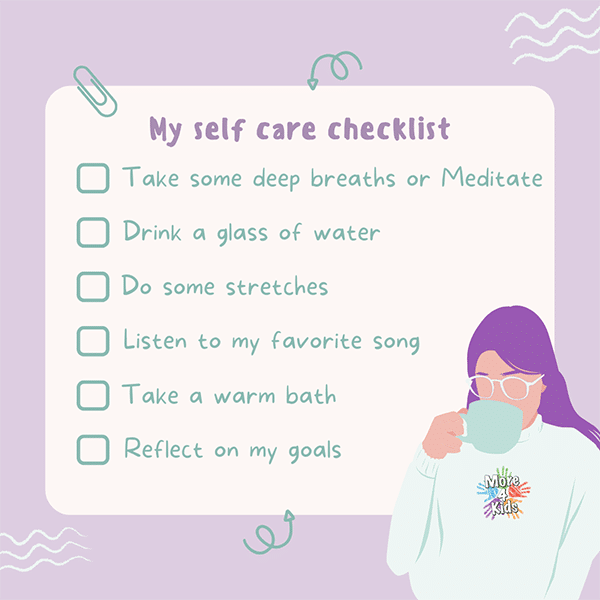 Creating a Self Care Plan for Parents 7 self-care plan for parents