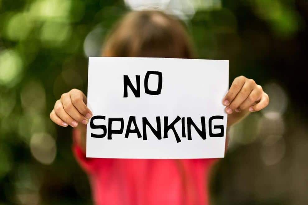 no spanking kids