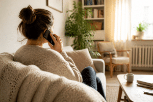 parenting assistance line parent calling for parenting support at home