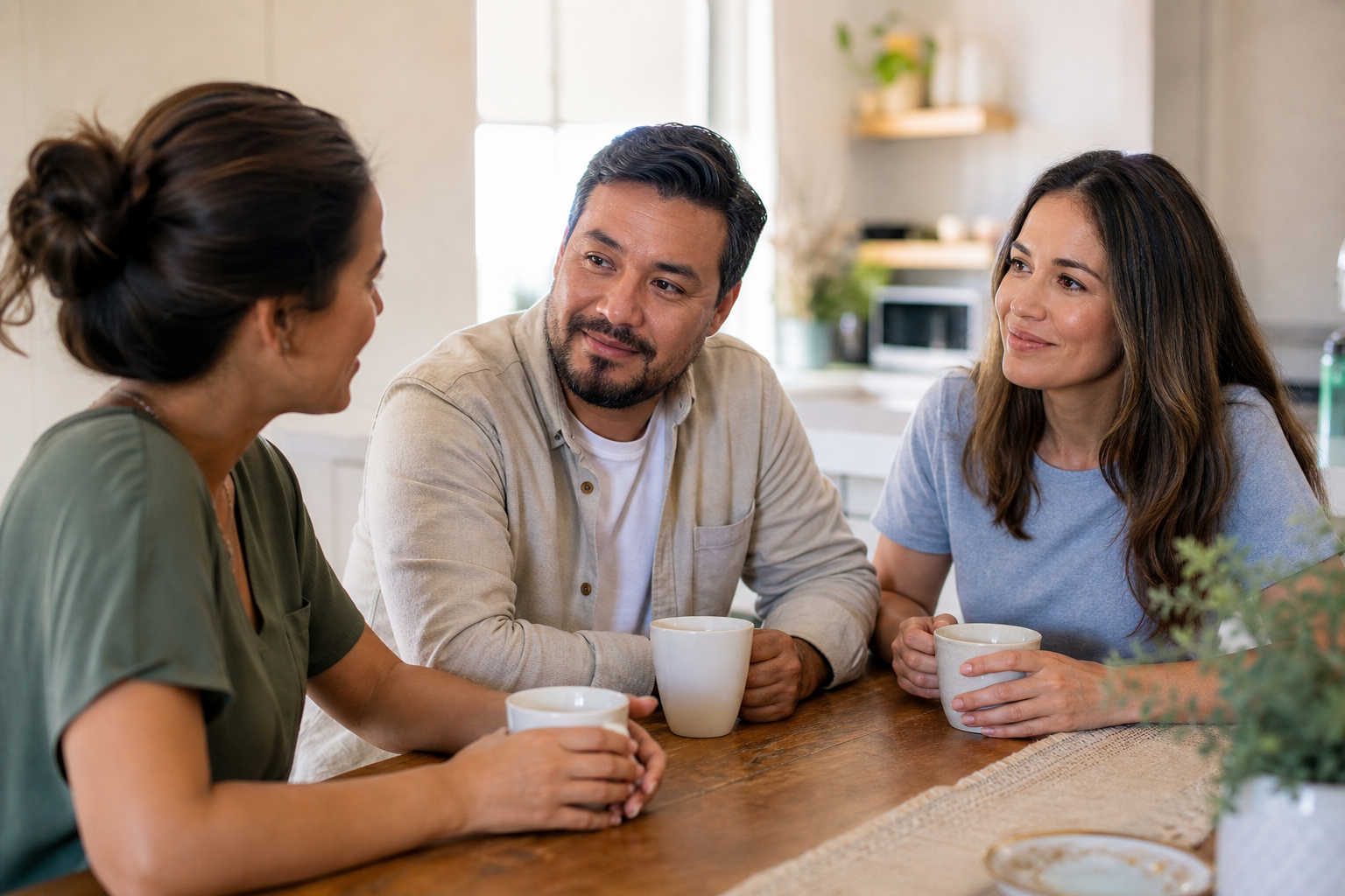 Parenting SOS - When Parents Need Help 16 Parenting help: parents talking with a trusted friend for support