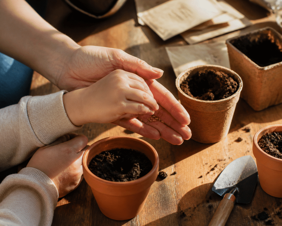 teaching patience to children through slow hands-on activities