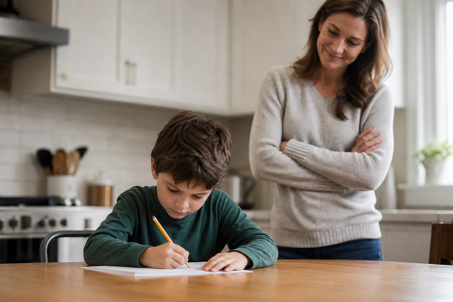 Parenting Tips to Stop Enabling Kids & Start Empowering Them 16 Parent stepping back to let a child solve a problem, empowering parenting in practice