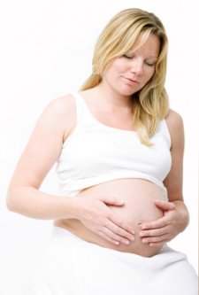 pregnant women in her second trimester