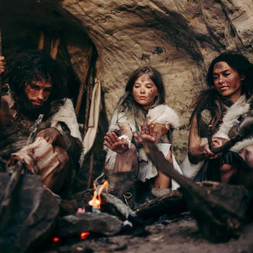 Adapting to Change: How the Children of the Ice Age Can Inspire Us Today 7 prehistoric family