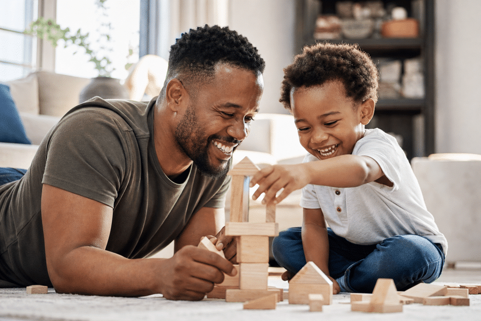 Father spending quality time with his son, parenting tips for boys