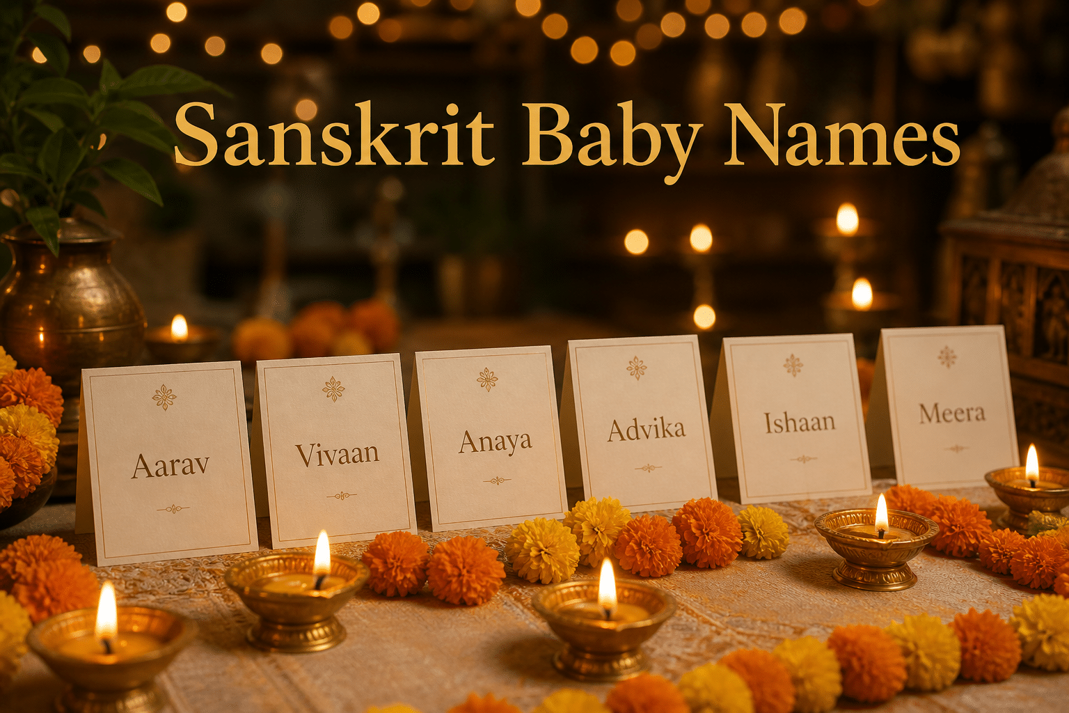 32 Beautiful Sanskrit Baby Names & Their Meanings