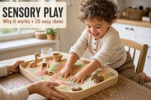 Sensory Play: Why It Works and 25 Simple Ideas Kids Love 7 Sensory Play: Why It Works and 25 Simple Ideas Kids Love