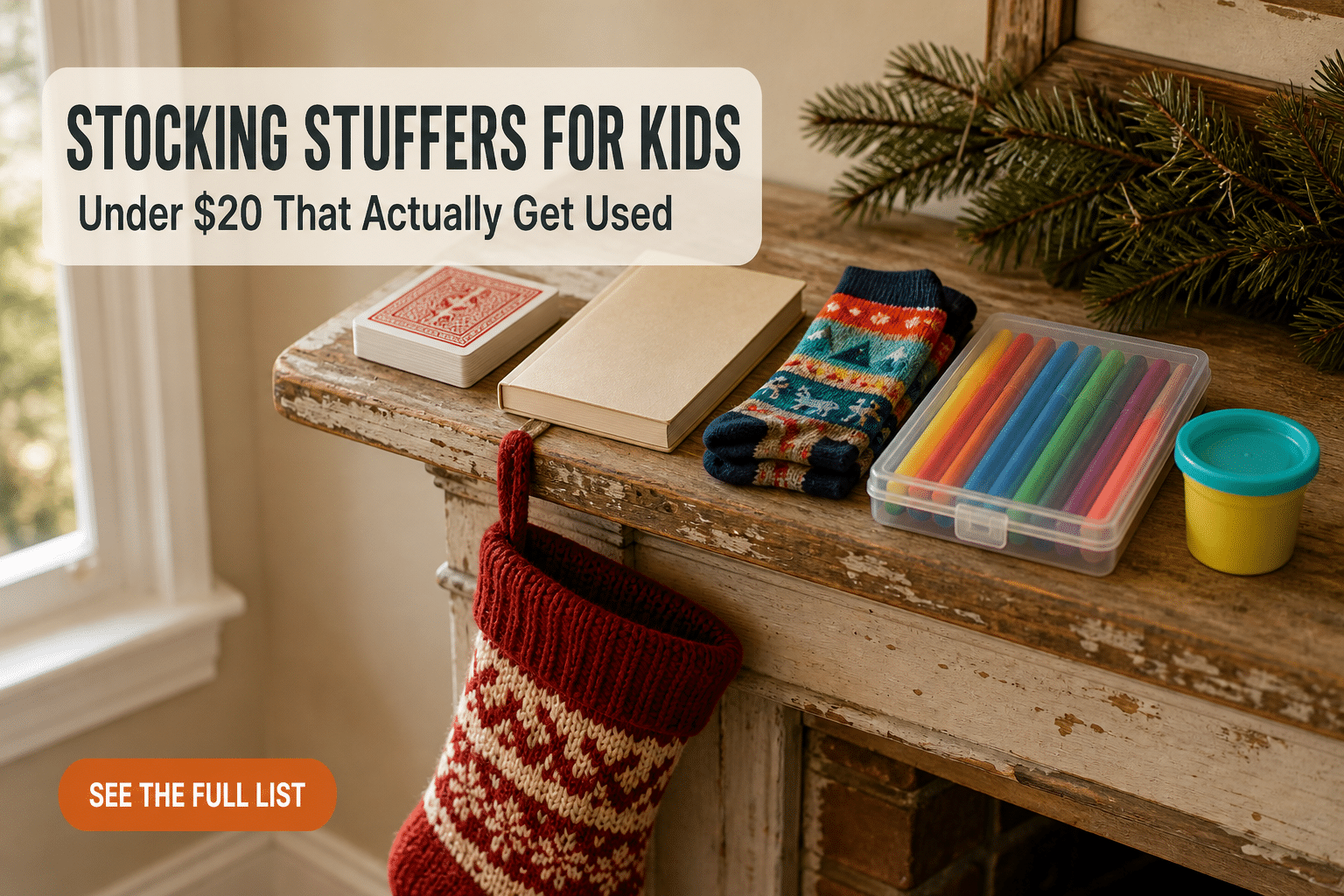 Stocking Stuffers for Kids Under $20 That Actually Get Used