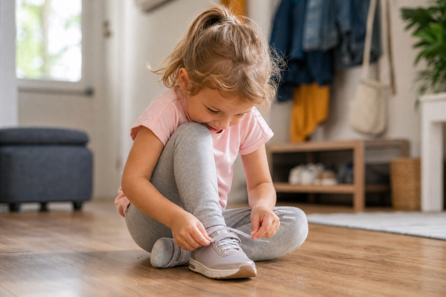 Teaching your Child Perseverance and Confidence 17 A child showing perseverance and confidence completing a task